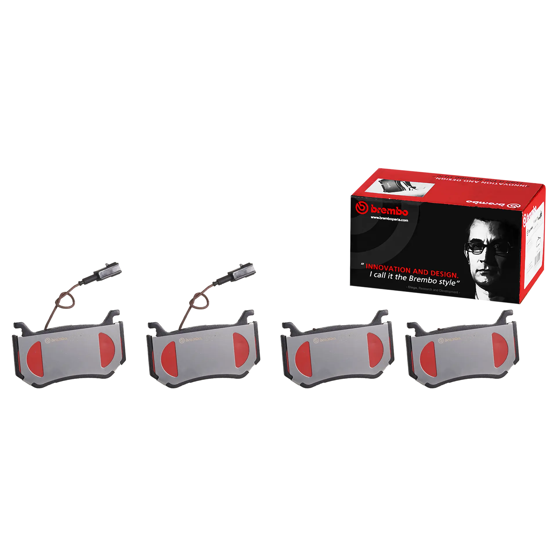 Juego de pastillas de freno BREMBO P23184N
