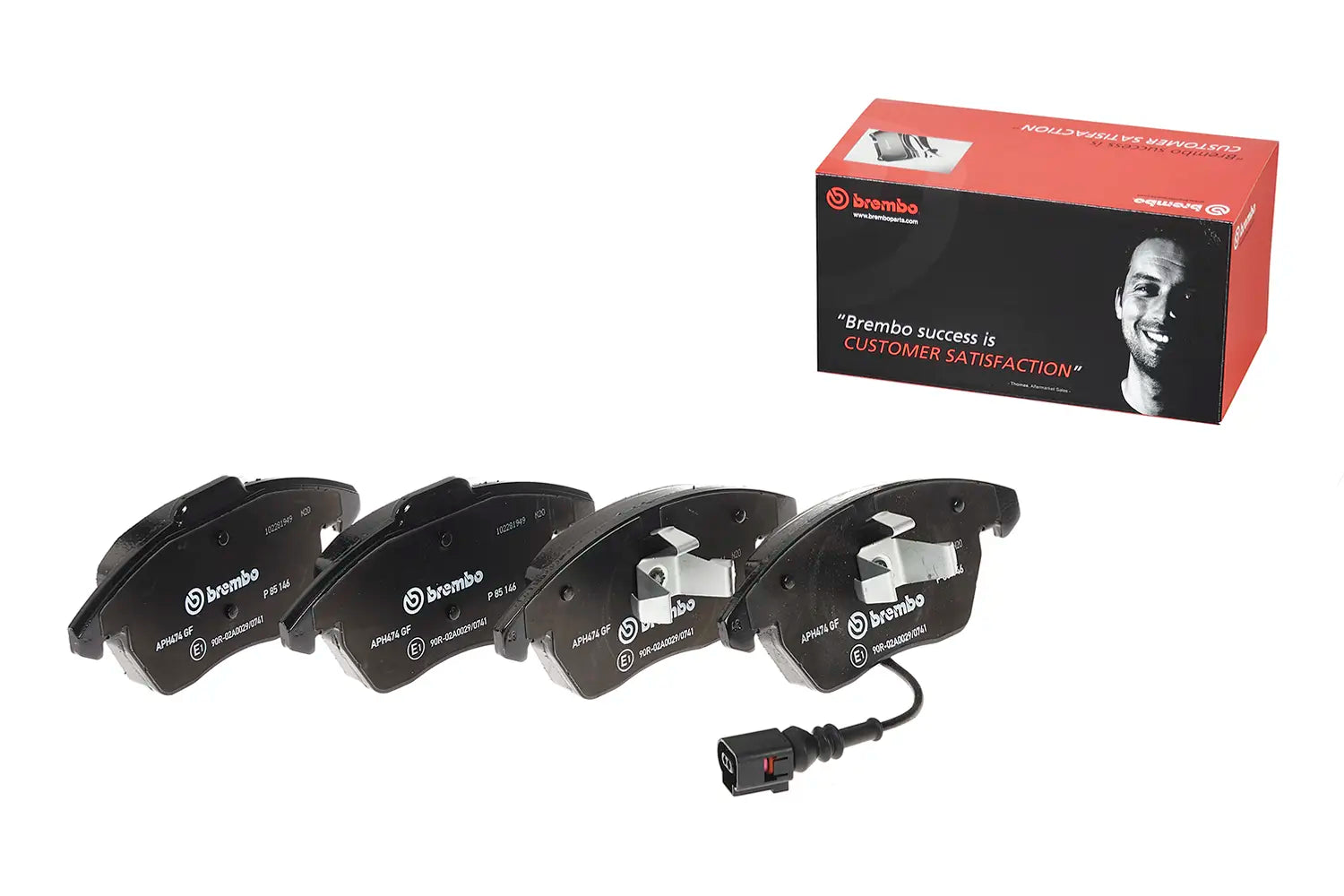 Juego de pastillas de freno BREMBO P 85 146