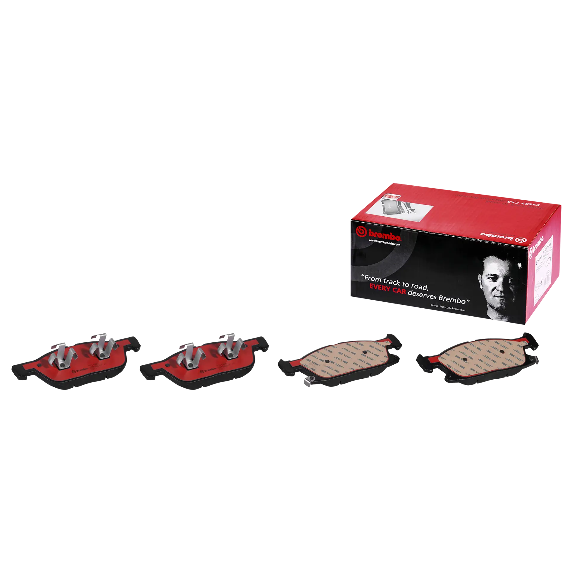 Juego de pastillas de freno BREMBO P24188N