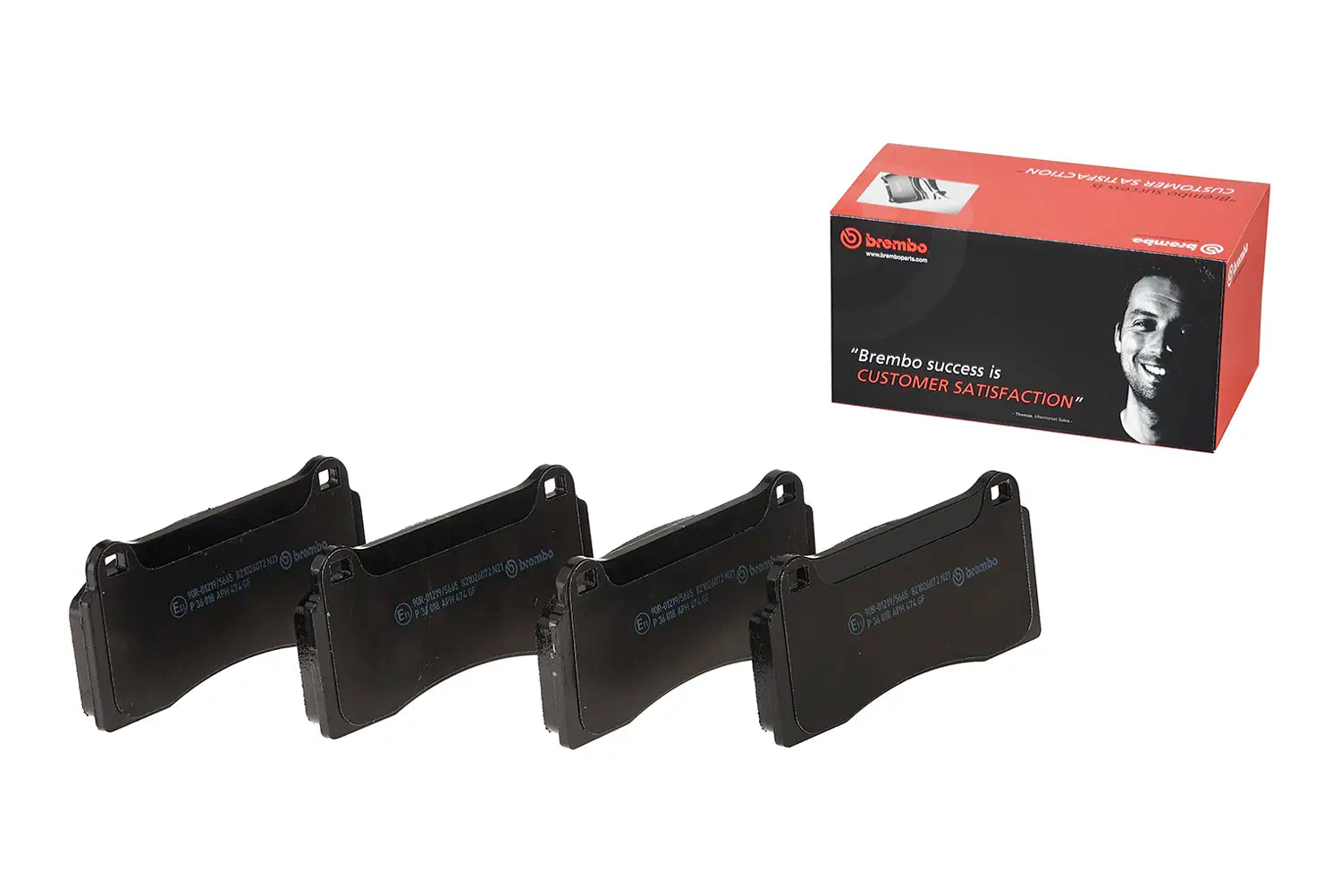 Juego de pastillas de freno BREMBO P 36 018
