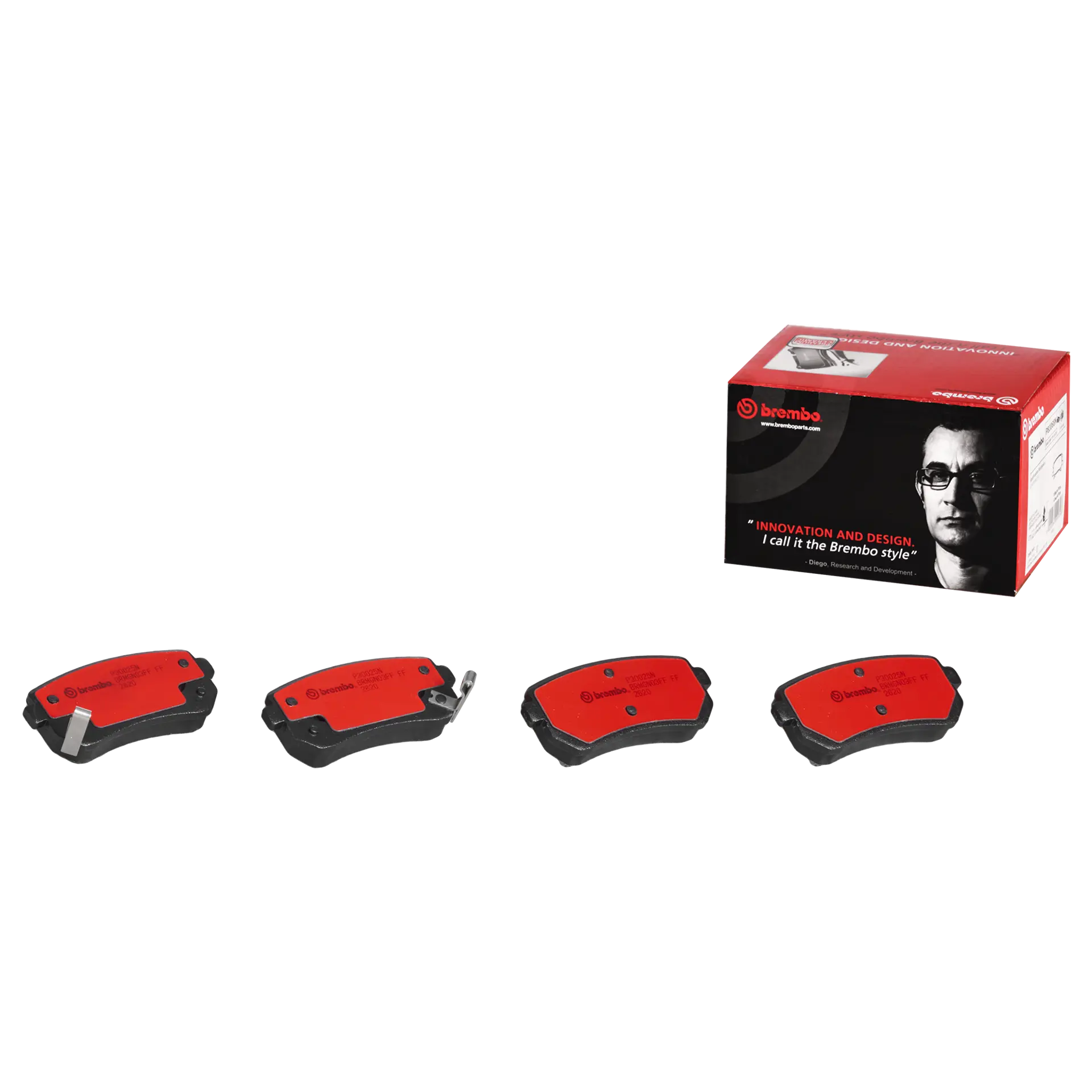 Juego de pastillas de freno BREMBO P30025N