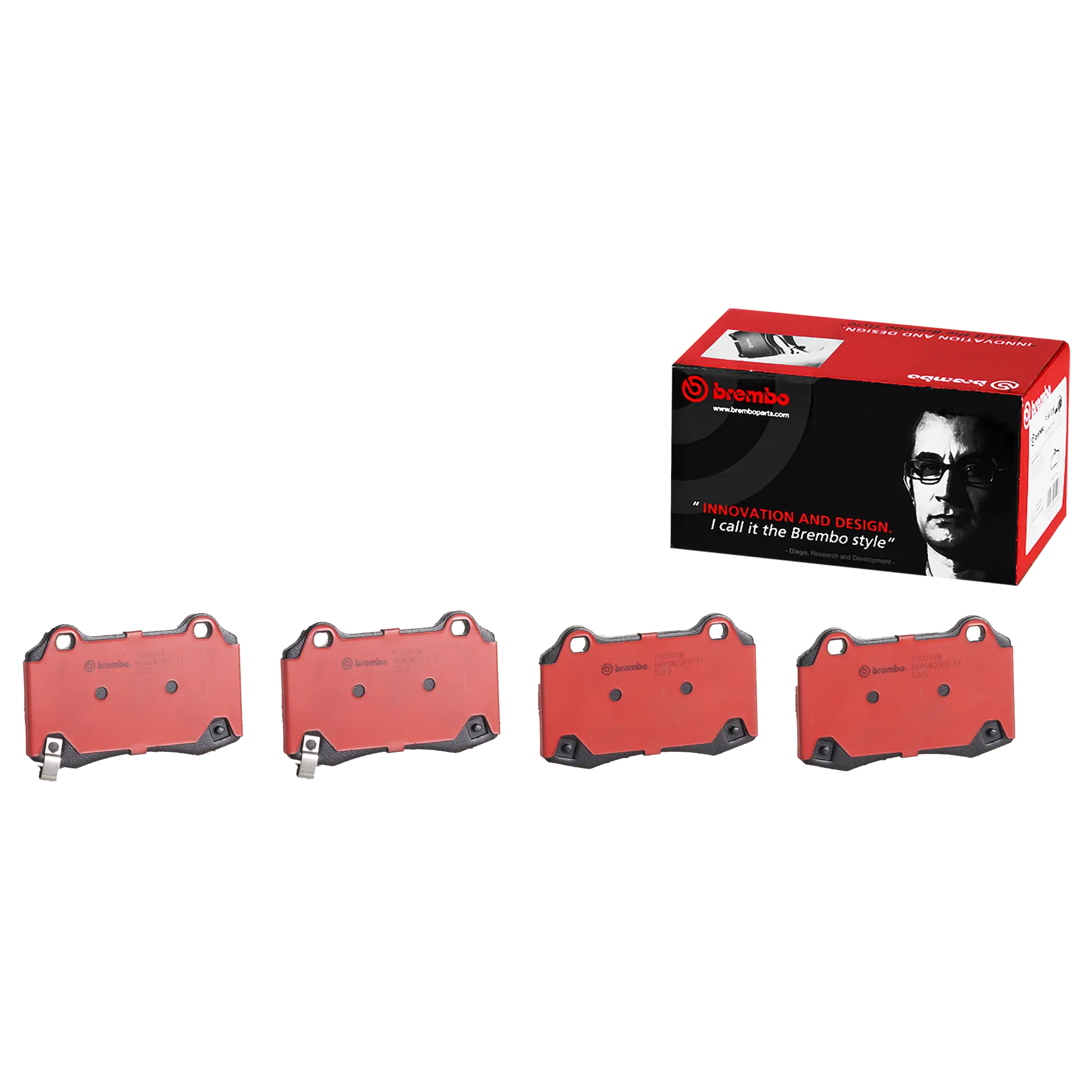 Juego de pastillas de freno BREMBO P30074N