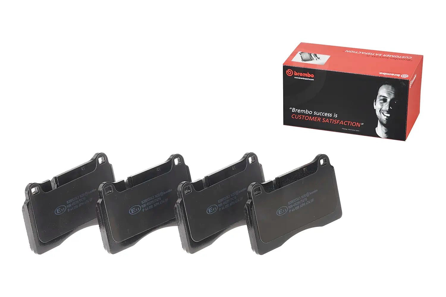 Juego de pastillas de freno BREMBO P 44 018