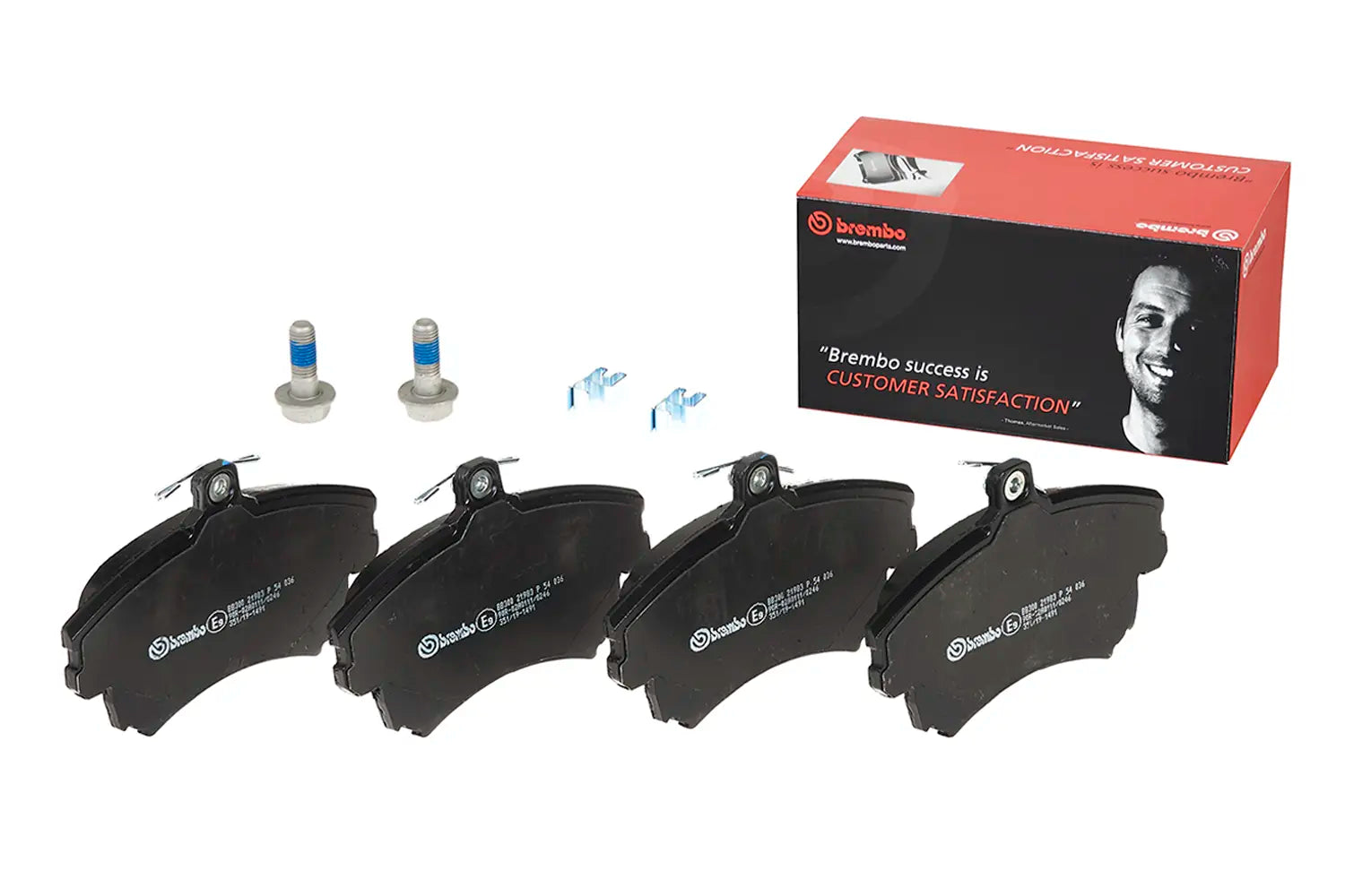 Juego de pastillas de freno BREMBO P 54 036