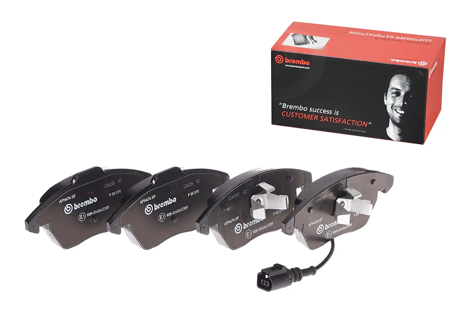 Juego de pastillas de freno BREMBO P 85 075