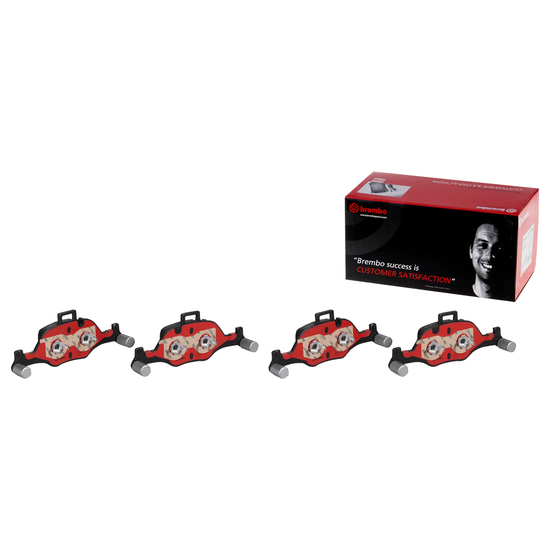 Juego de pastillas de freno BREMBO P06107N