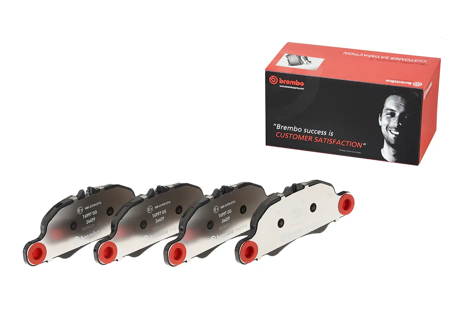 Juego de pastillas de freno BREMBO P 65 018
