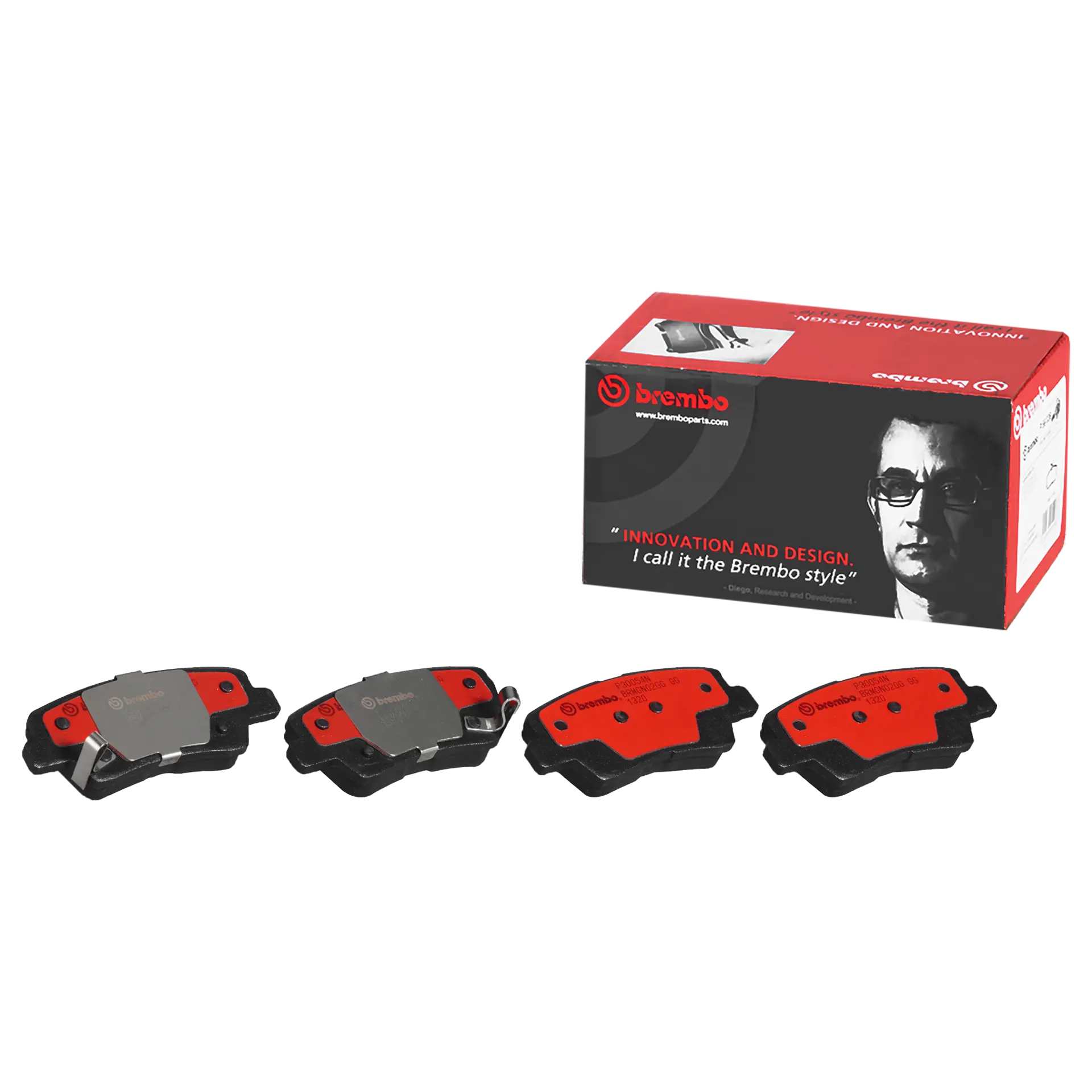 Juego de pastillas de freno BREMBO P30054N