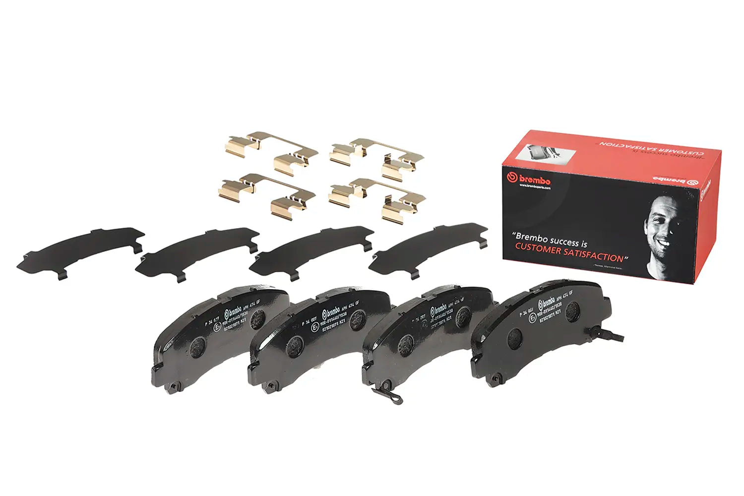 Juego de pastillas de freno BREMBO P 34 007