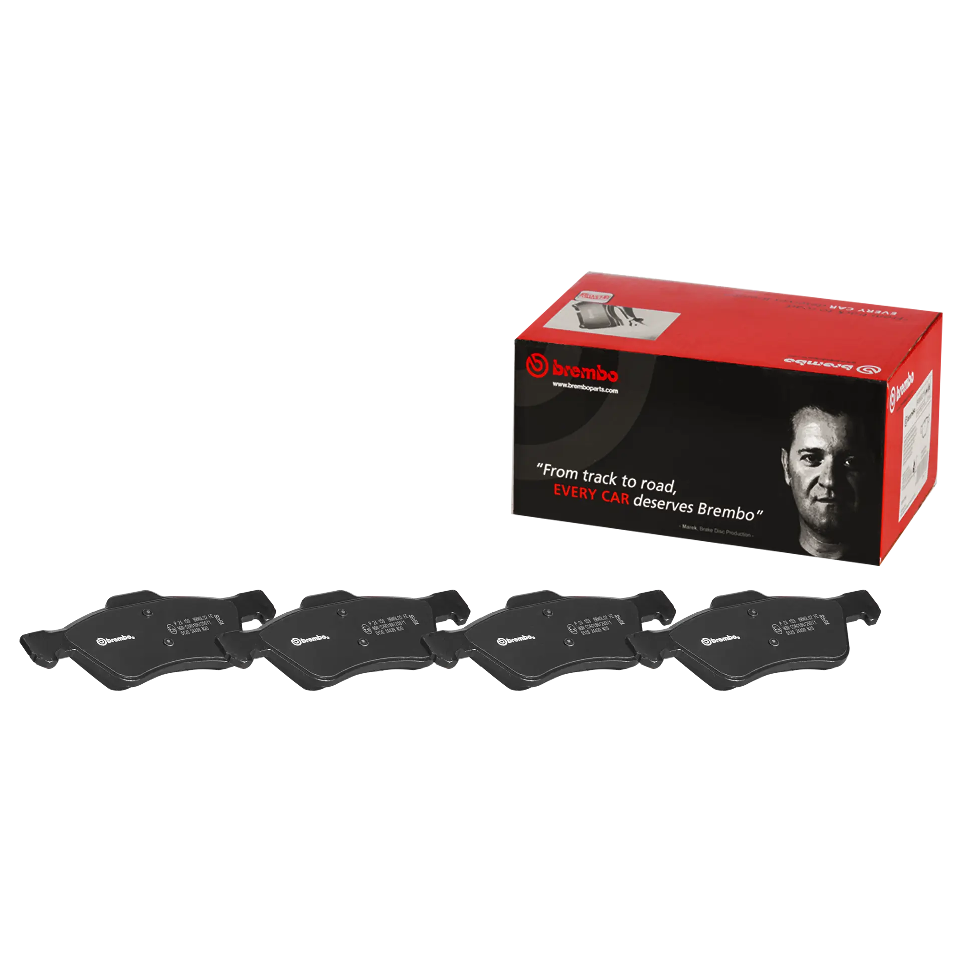 Juego de pastillas de freno BREMBO P24157N