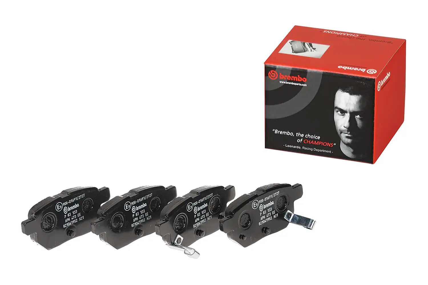 Juego de pastillas de freno BREMBO P 83 133