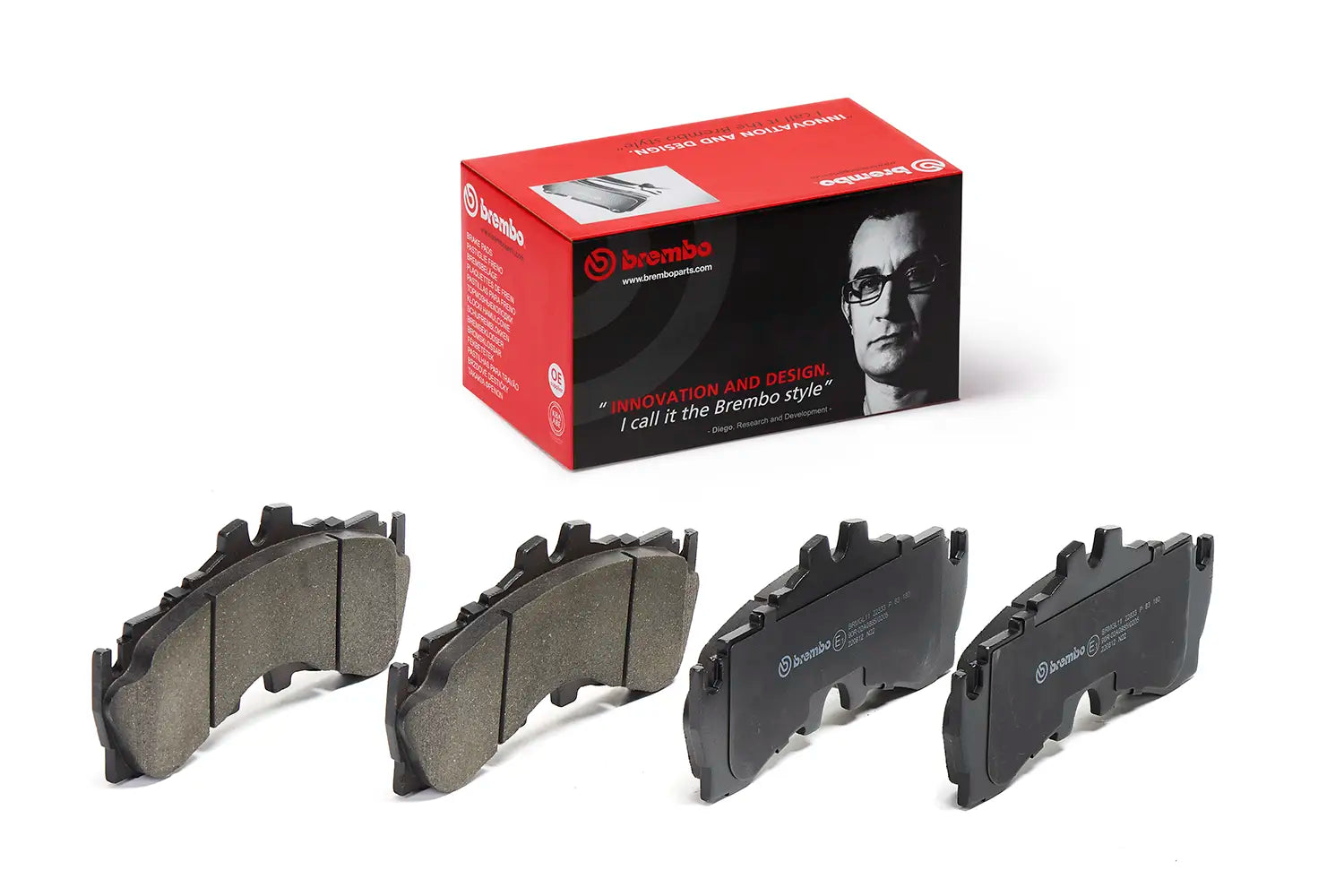Juego de pastillas de freno BREMBO P 83 180