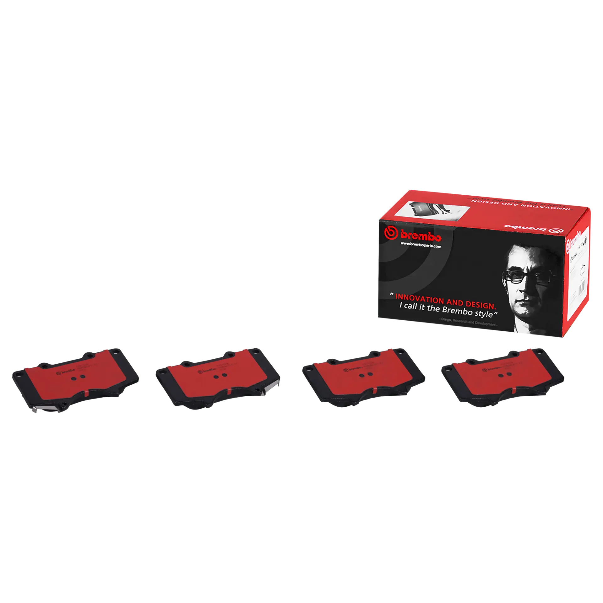 Juego de pastillas de freno BREMBO P83102N