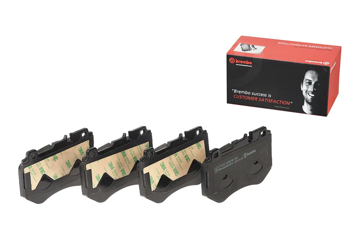 Juego de pastillas de freno BREMBO P 50 123
