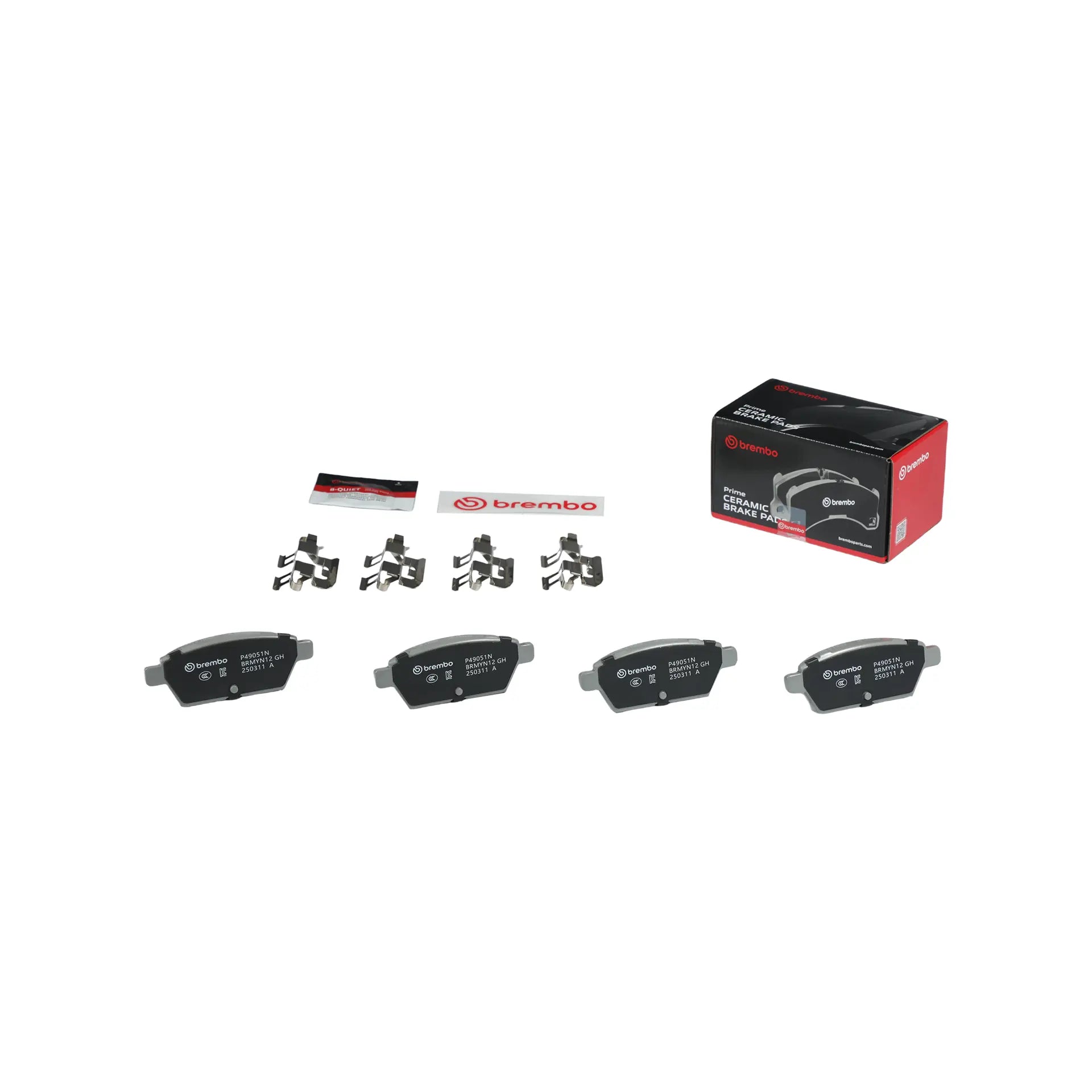 Juego de pastillas de freno BREMBO P49051N