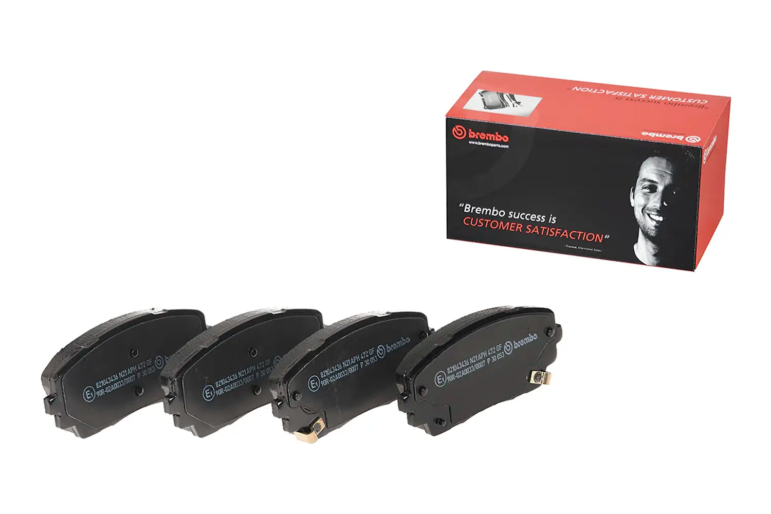 Juego de pastillas de freno BREMBO P 30 053