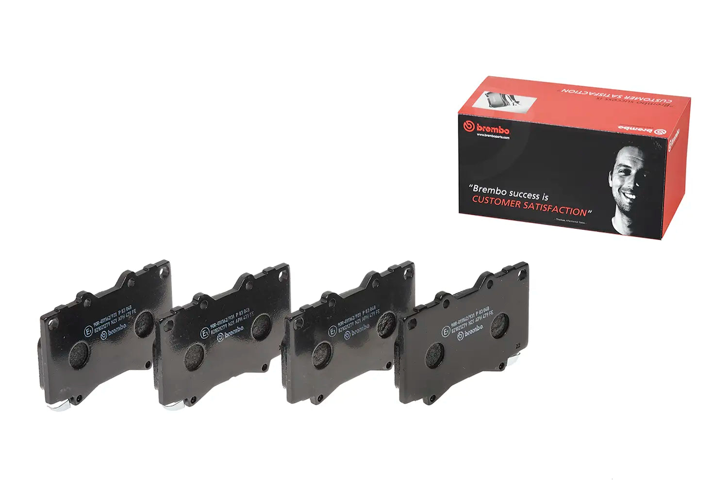Juego de pastillas de freno BREMBO P 83 048