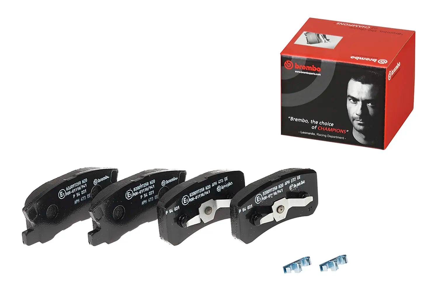 Juego de pastillas de freno BREMBO P 54 031
