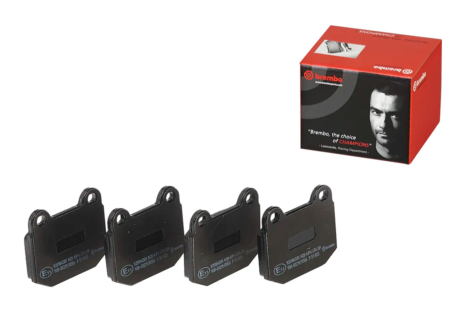 Juego de pastillas de freno BREMBO P 59 025