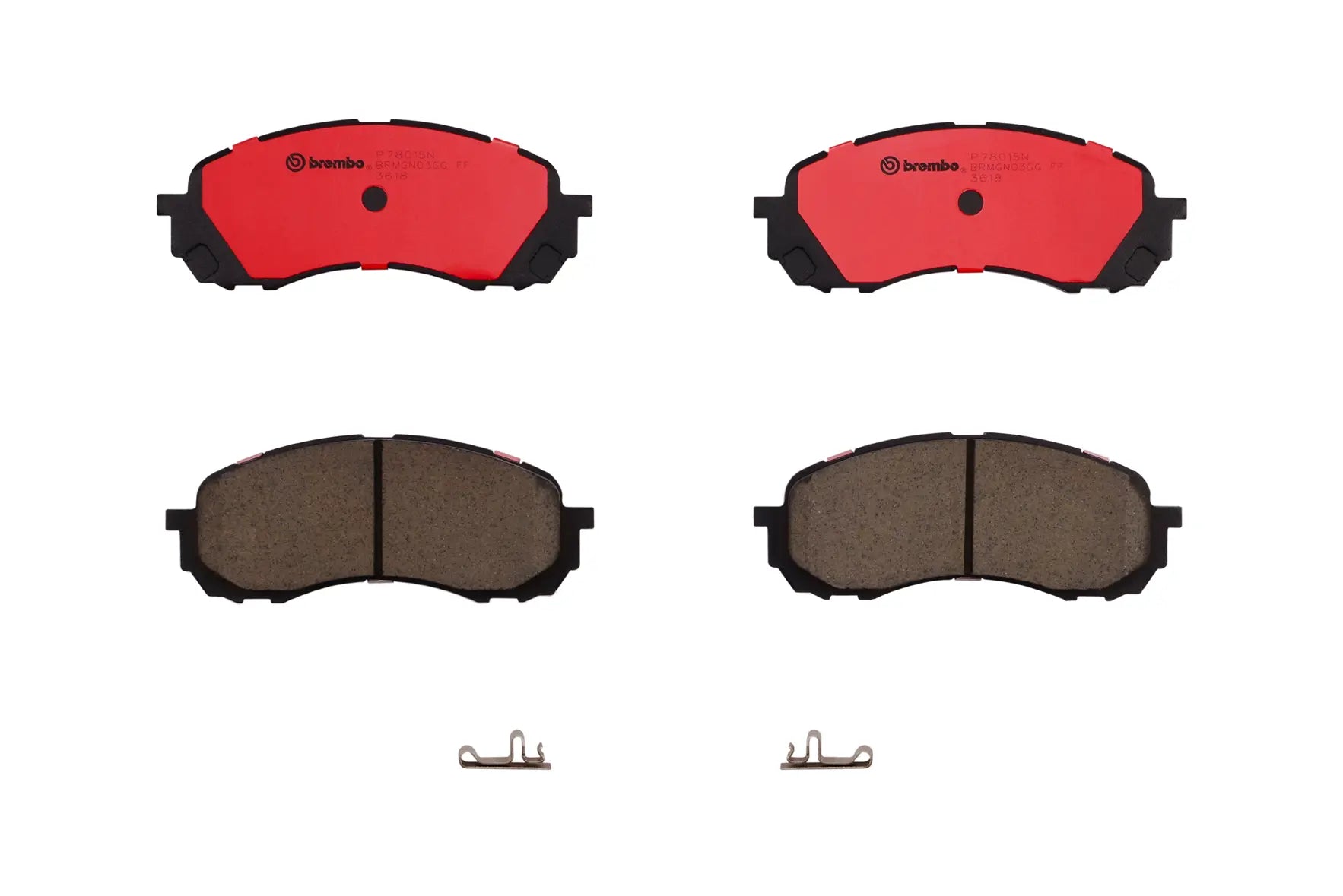 Juego de pastillas de freno BREMBO P78015N