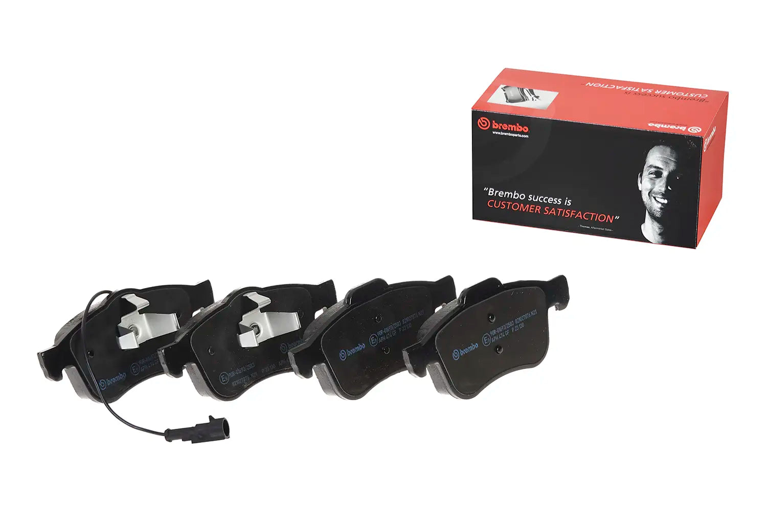 Juego de pastillas de freno BREMBO P 23 130
