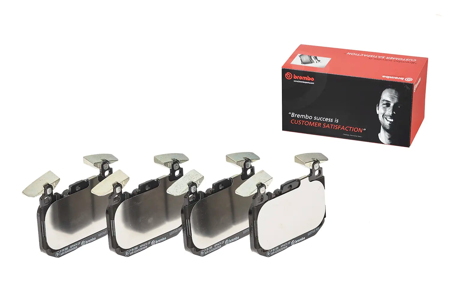 Juego de pastillas de freno BREMBO P 06 088