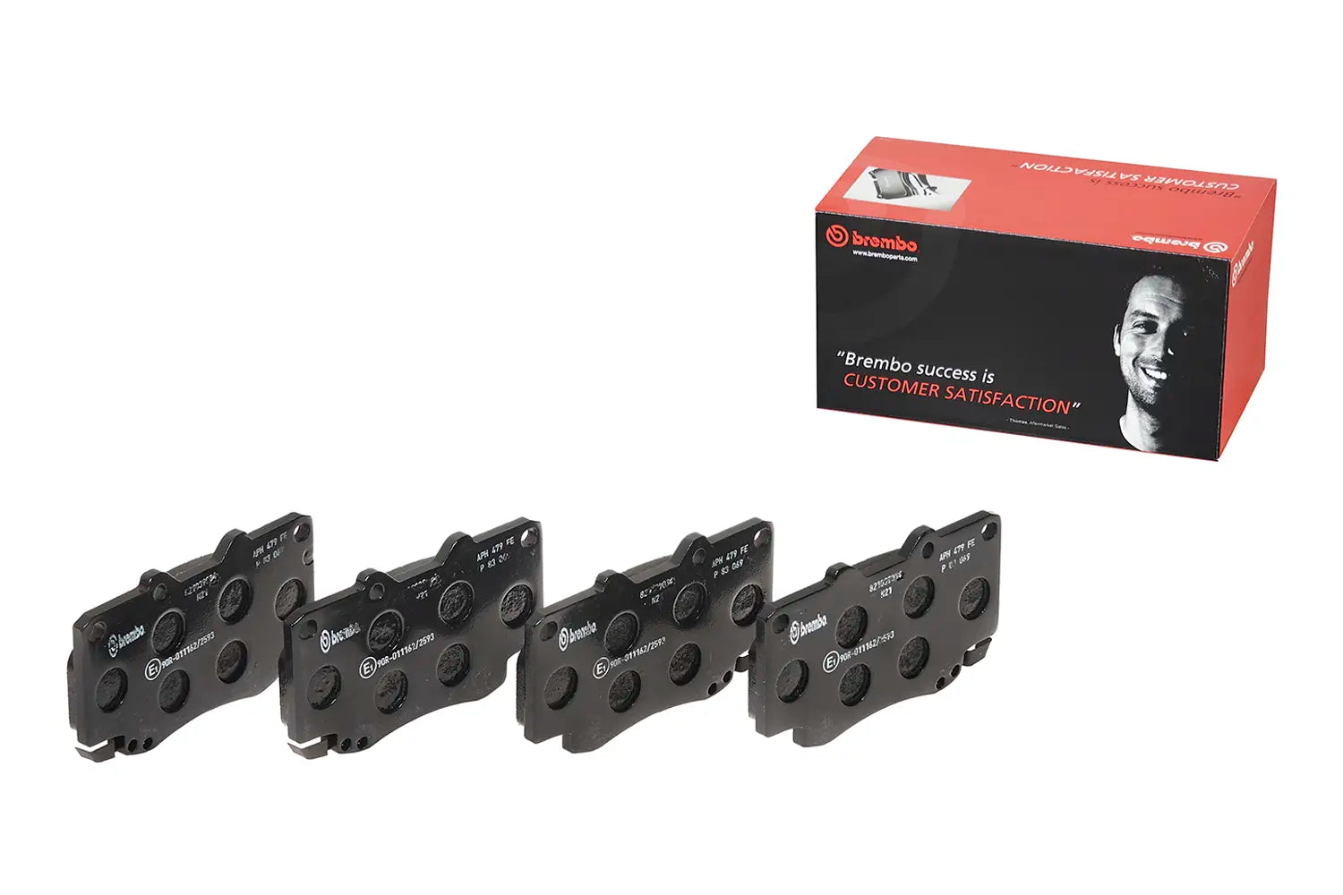 Juego de pastillas de freno BREMBO P 83 069