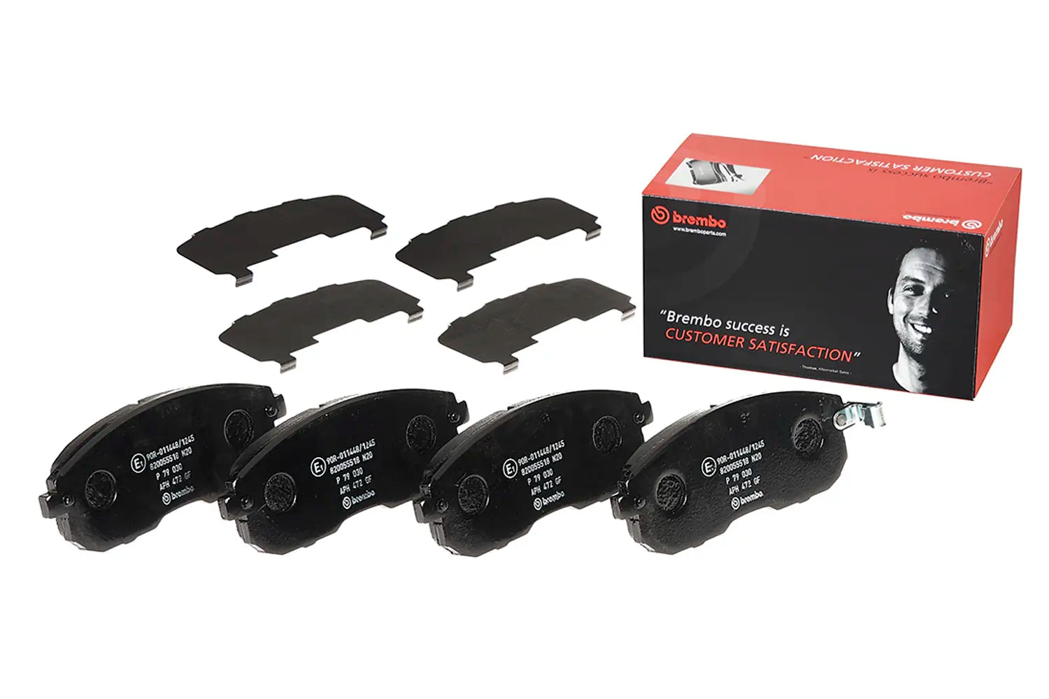Juego de pastillas de freno BREMBO P 79 030