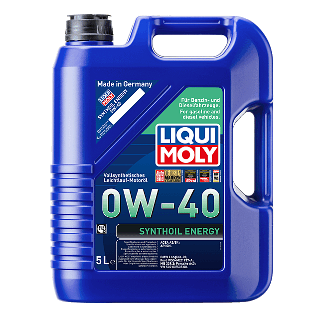 ACEITE 0W40 SYNTHOIL ENERGY 5 L