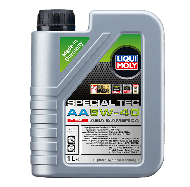 ACEITE 5W40 SPECIAL TEC AA 1 LT