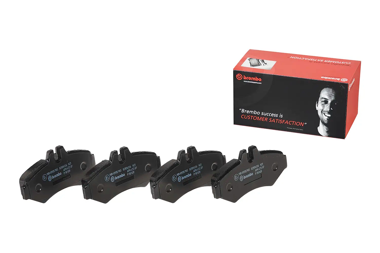 Juego de pastillas de freno BREMBO P 50 020