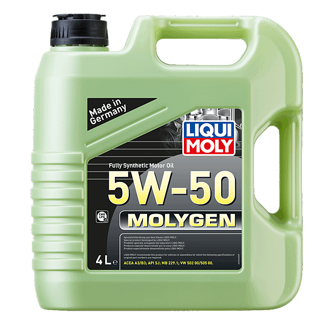 ACEITE 5W50 MOLYGEN 4 LT