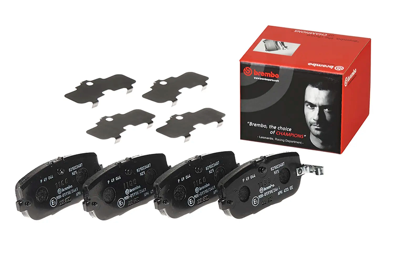 Juego de pastillas de freno BREMBO P 49 044