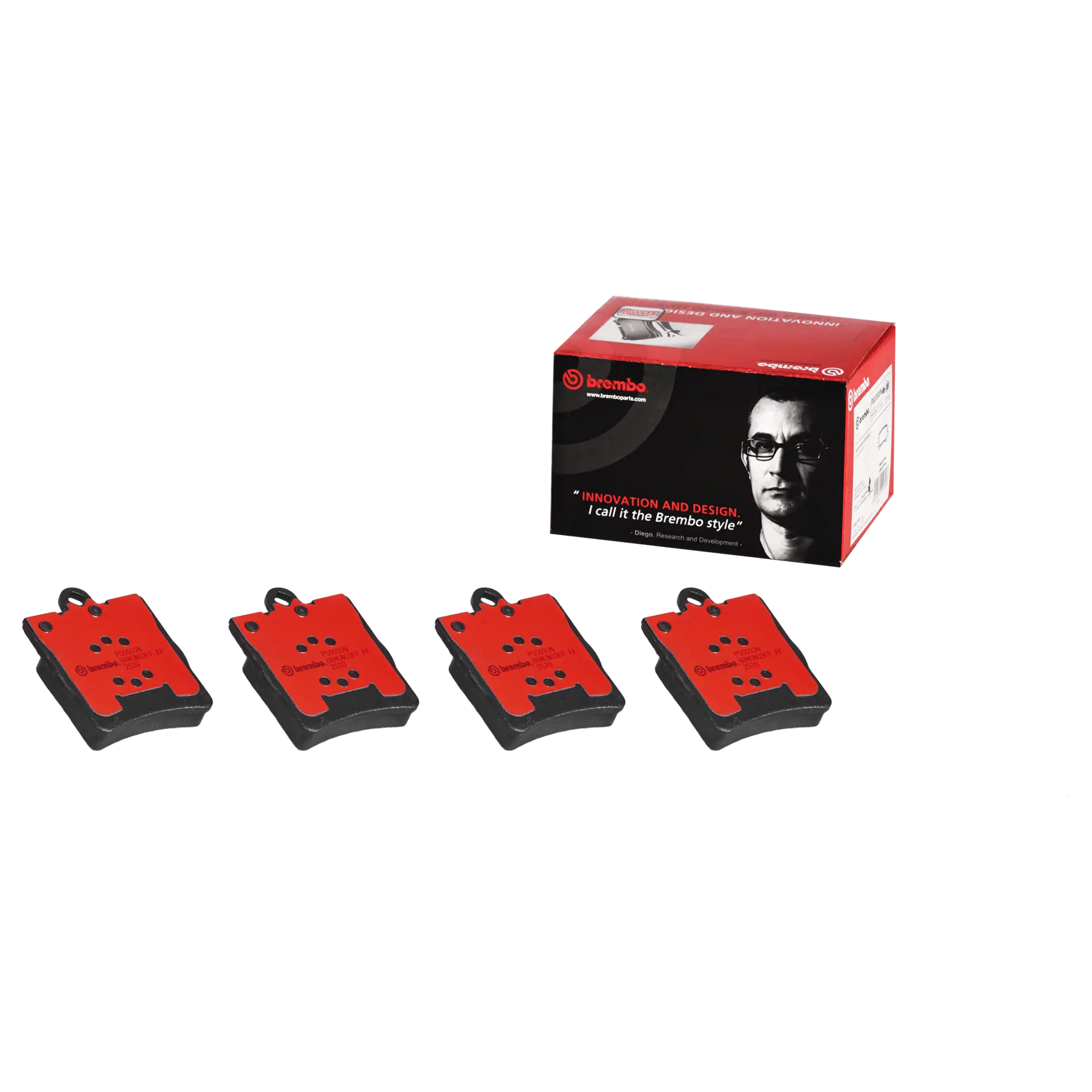Juego de pastillas de freno BREMBO P50033N