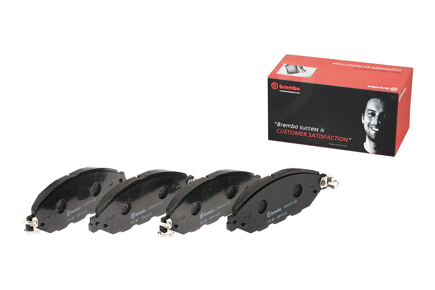 Juego de pastillas de freno BREMBO P 56 107