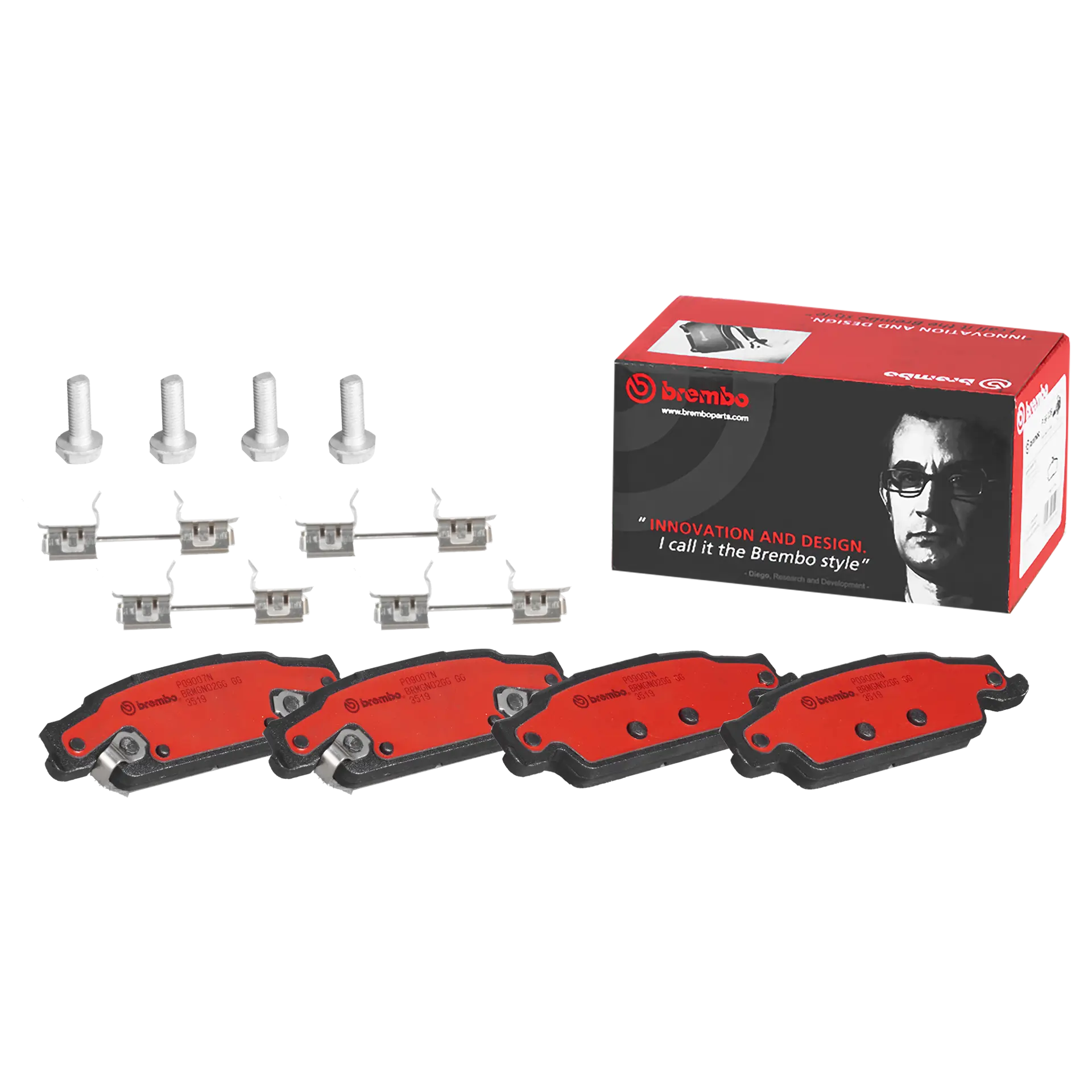 Juego de pastillas de freno BREMBO P09007N