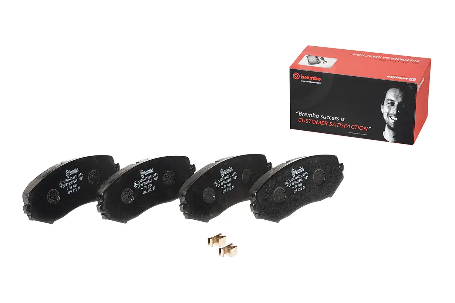 Juego de pastillas de freno BREMBO P 79 018