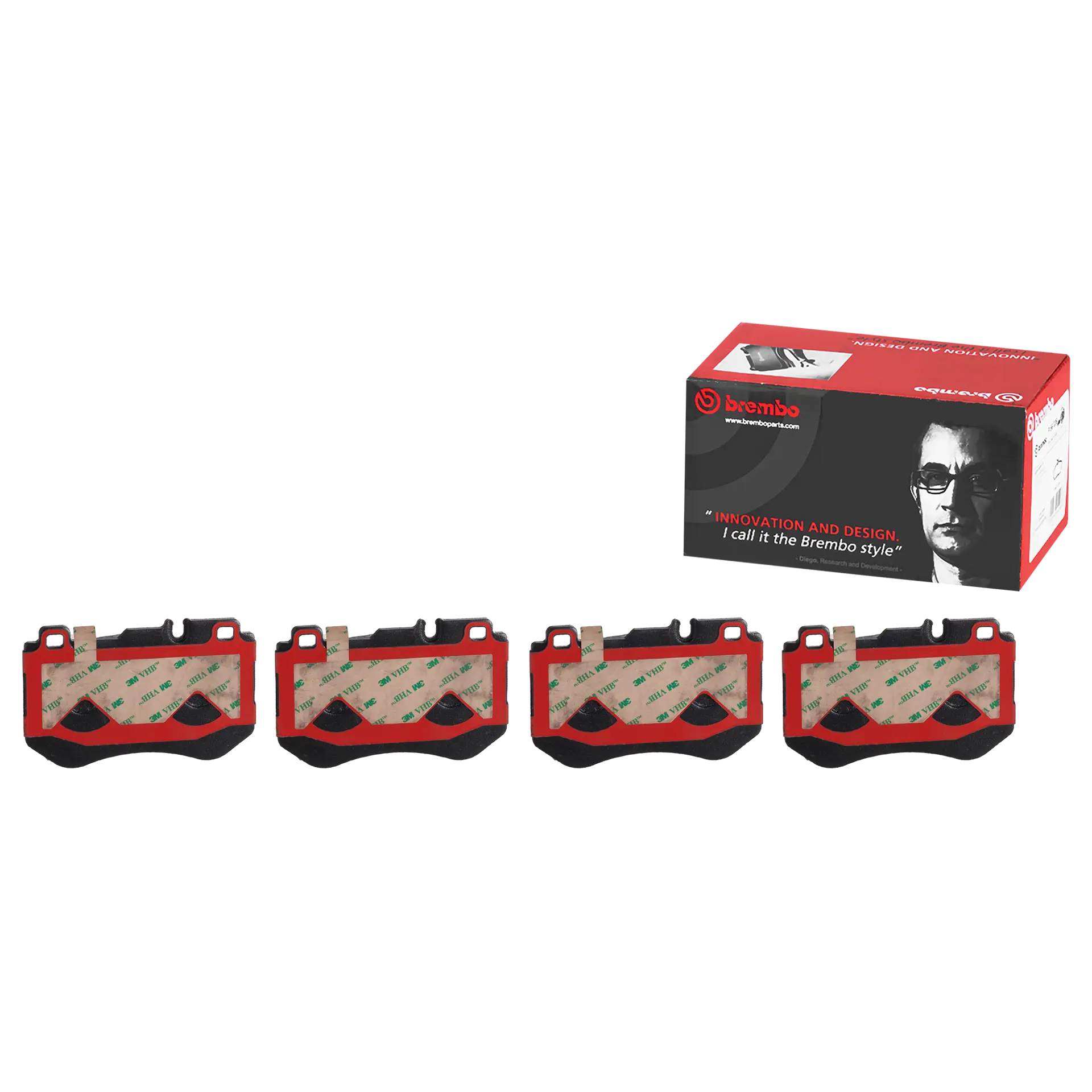 Juego de pastillas de freno BREMBO P50123N