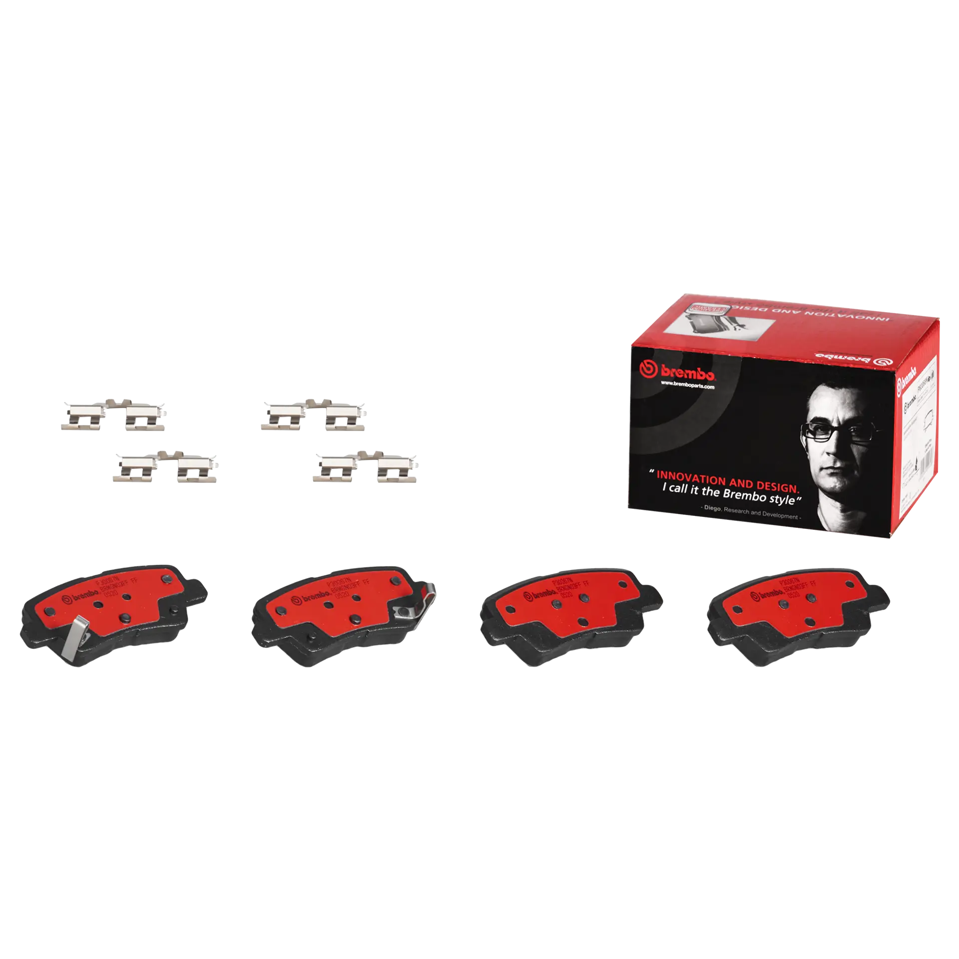 Juego de pastillas de freno BREMBO P30067N