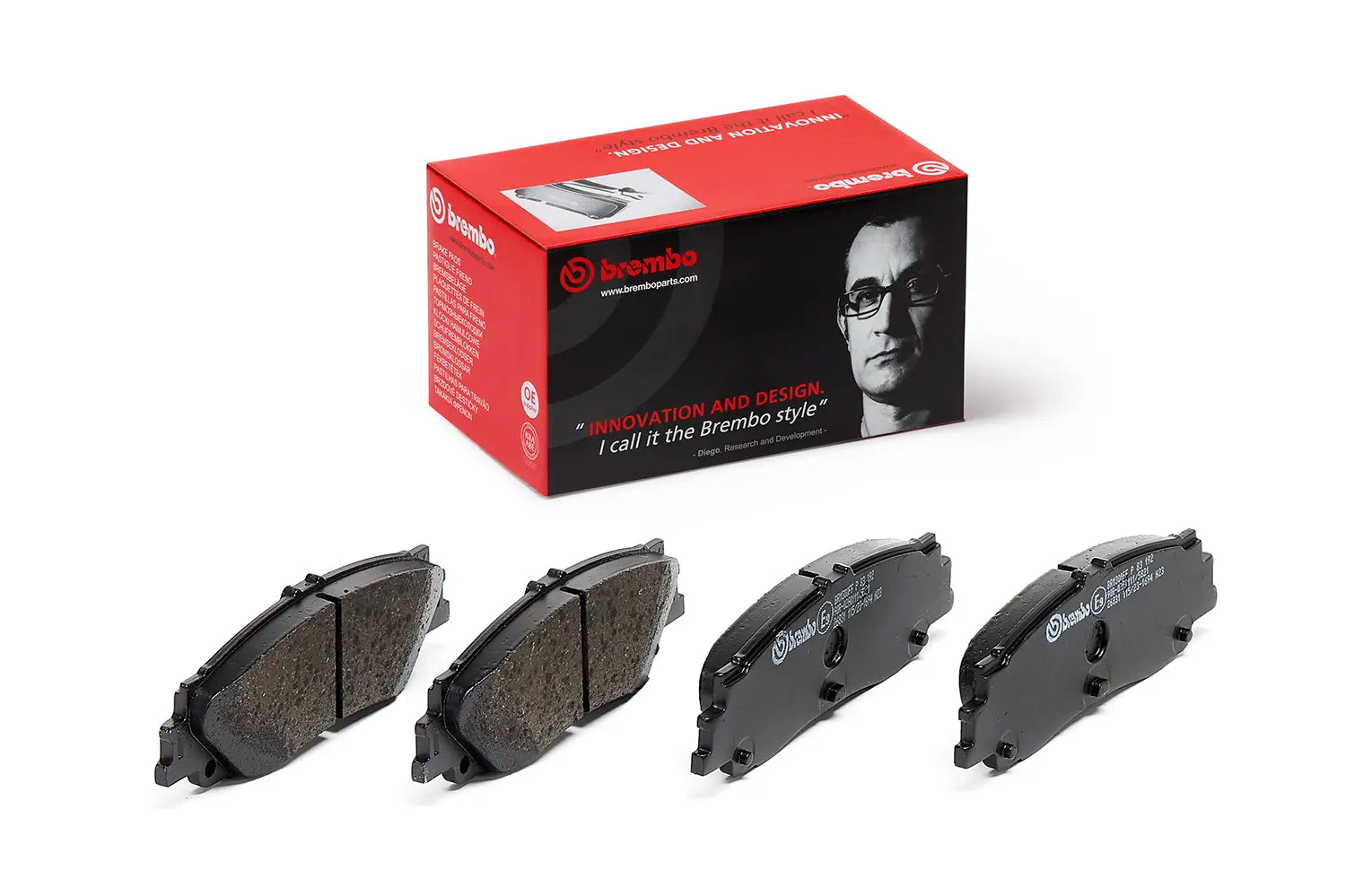 Juego de pastillas de freno BREMBO P 83 192
