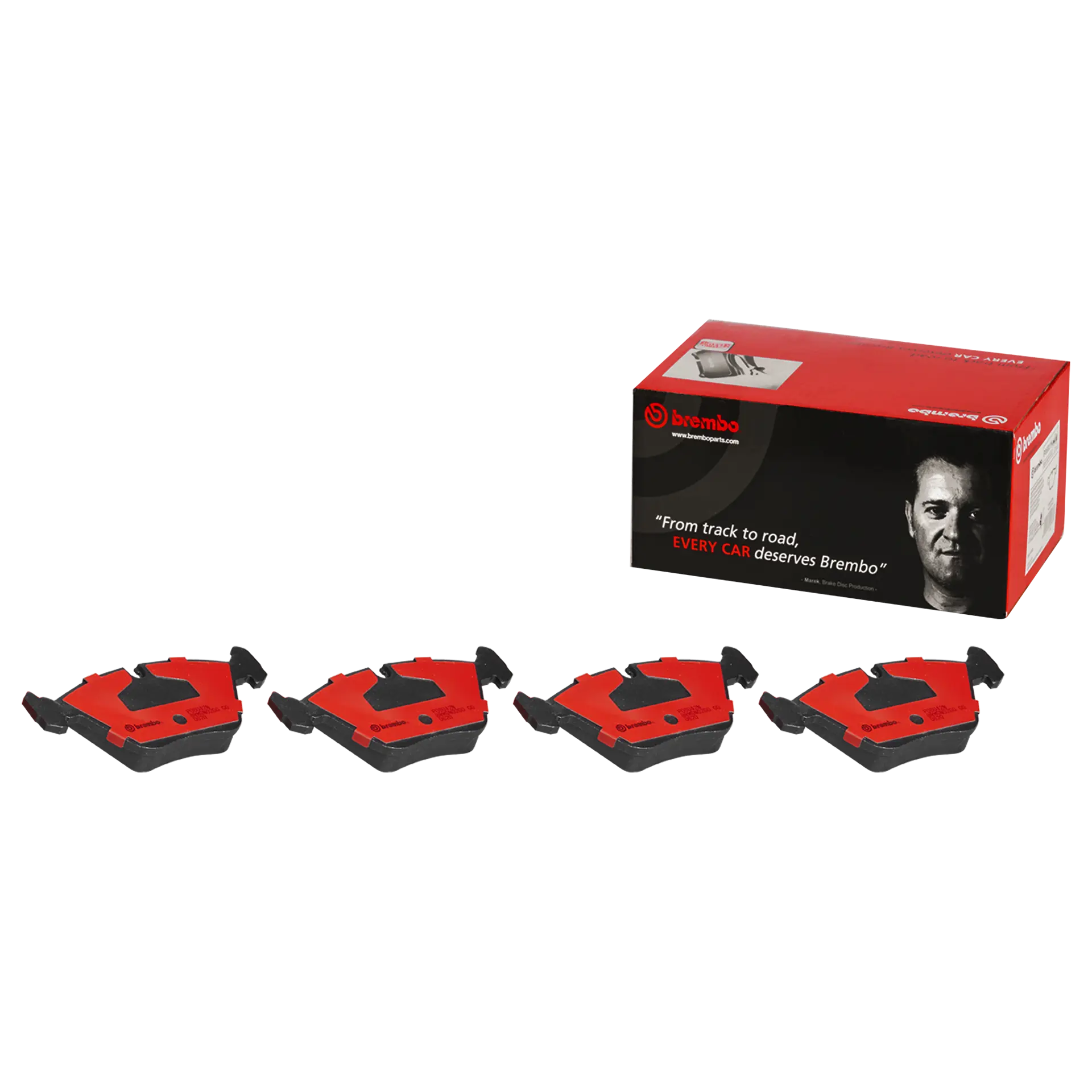 Juego de pastillas de freno BREMBO P06042N