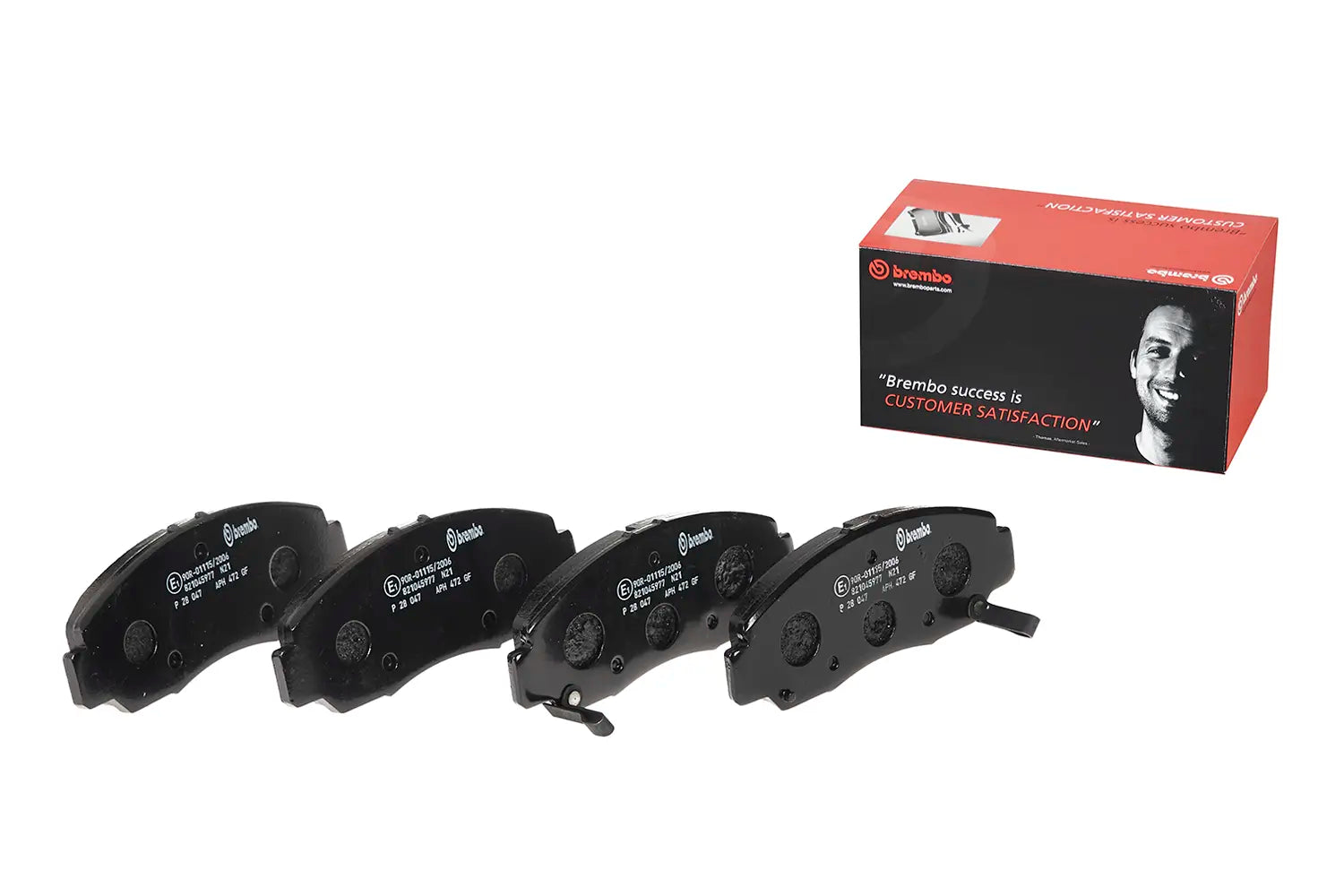 Juego de pastillas de freno BREMBO P 28 047