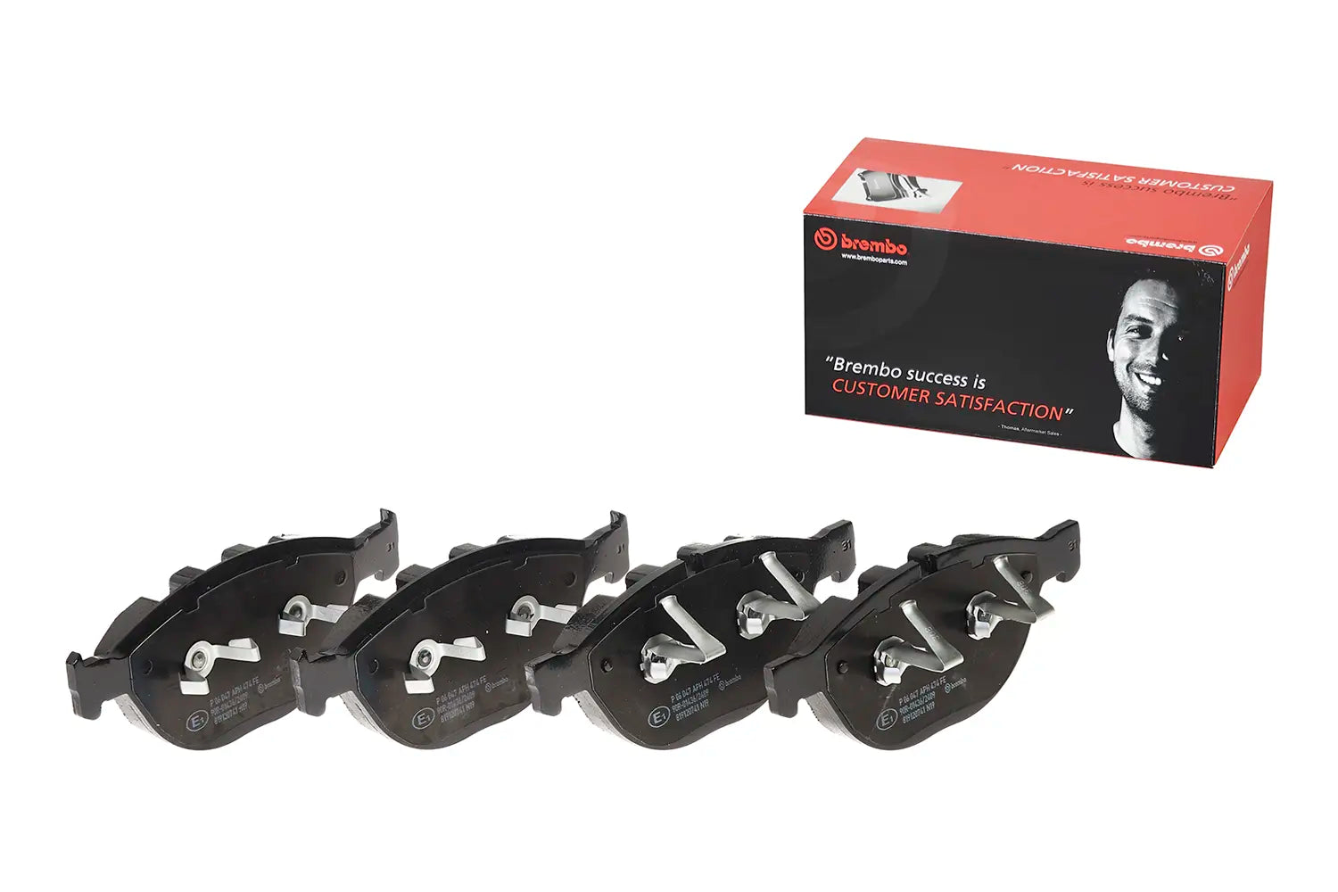 Juego de pastillas de freno BREMBO P 06 047