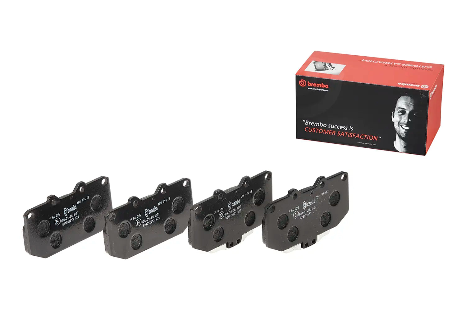 Juego de pastillas de freno BREMBO P 56 025