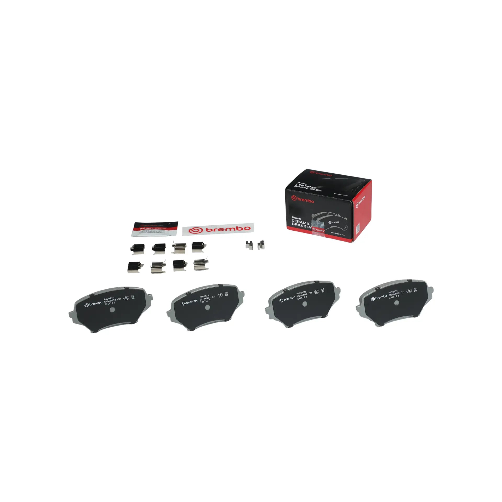 Juego de pastillas de freno BREMBO P49043N