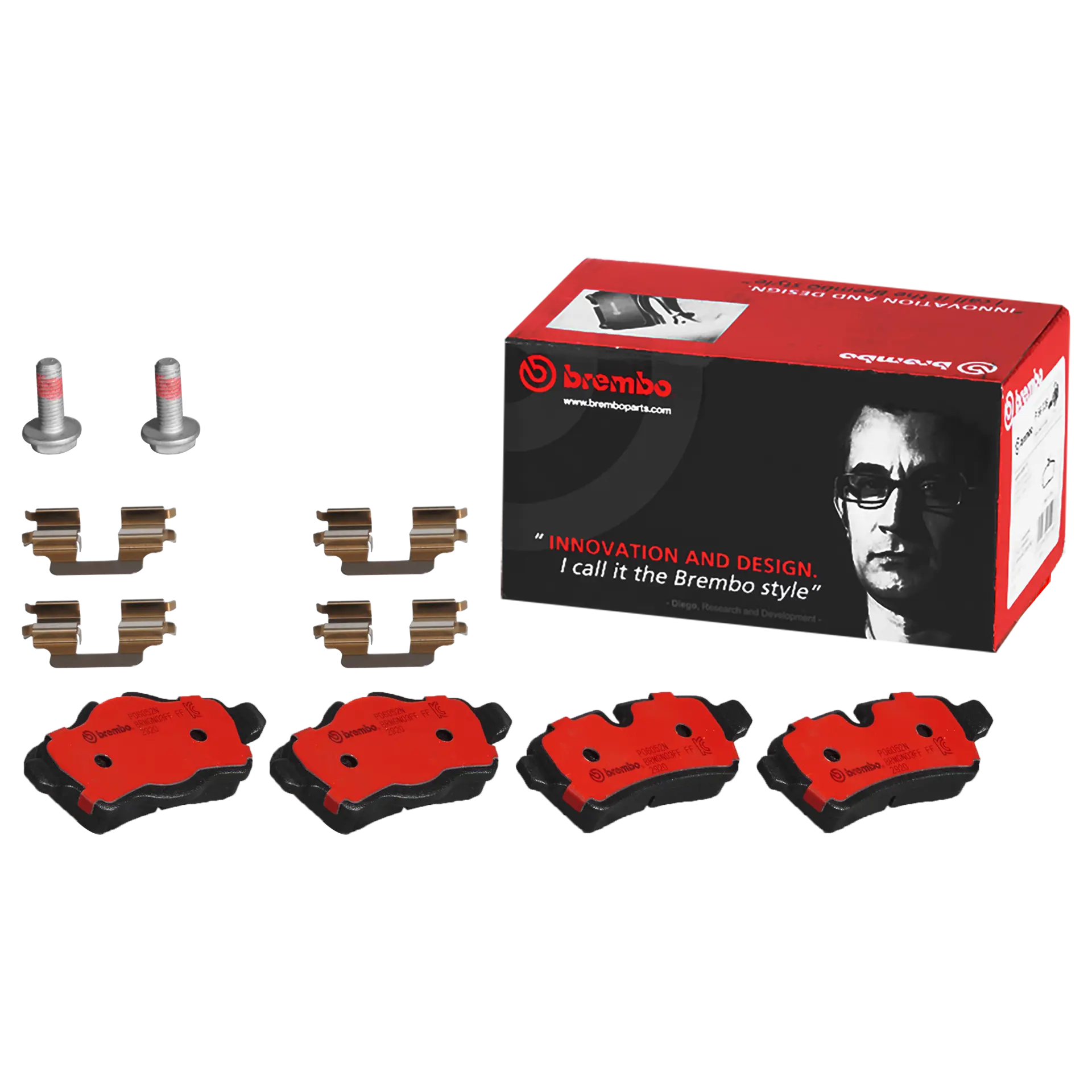 Juego de pastillas de freno BREMBO P06052N