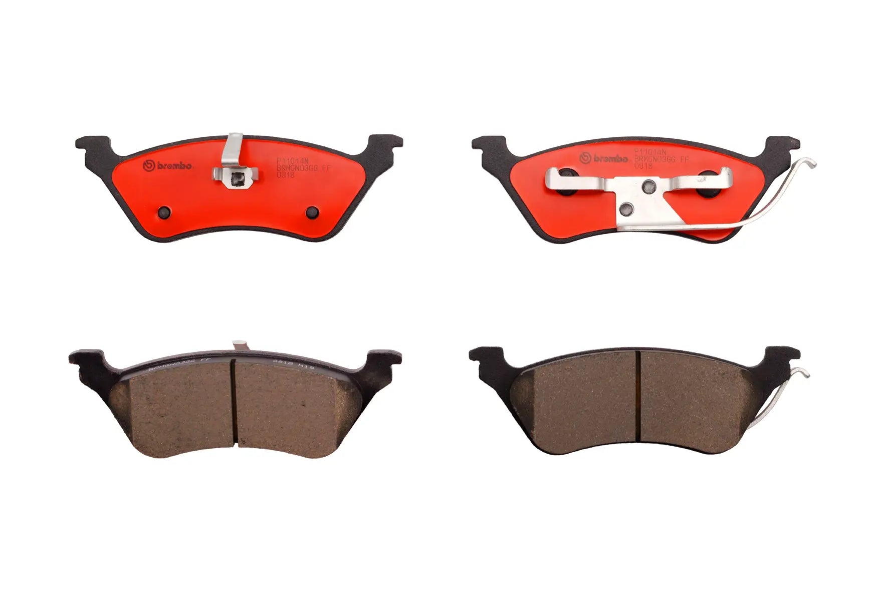 Juego de pastillas de freno BREMBO P11014N