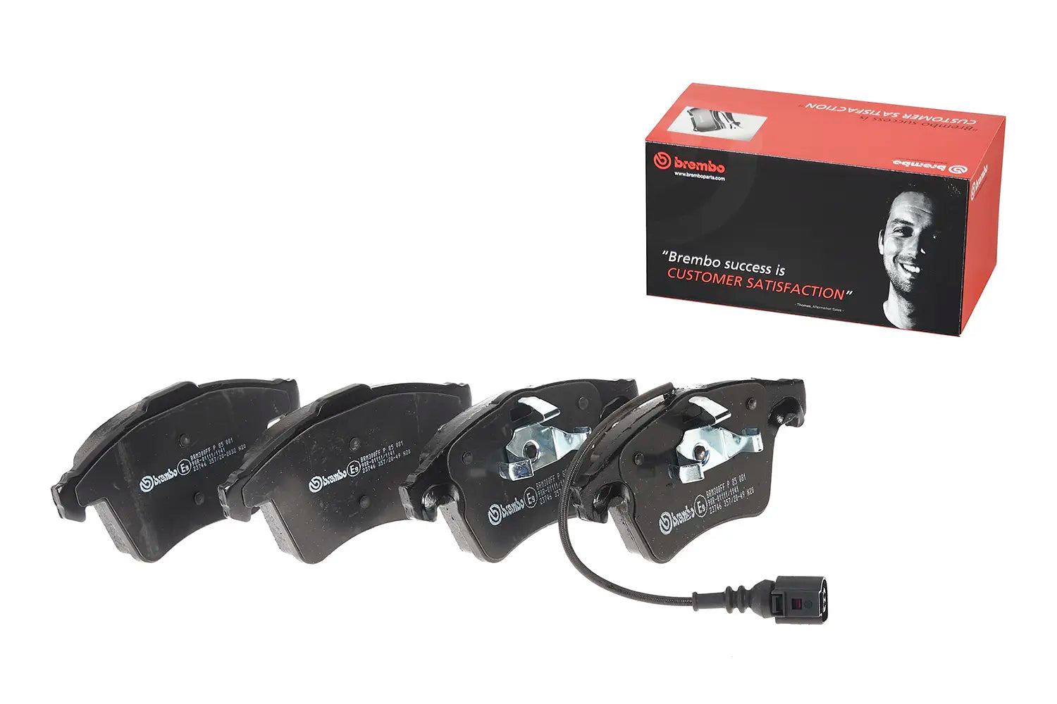 Juego de pastillas de freno BREMBO P 85 081