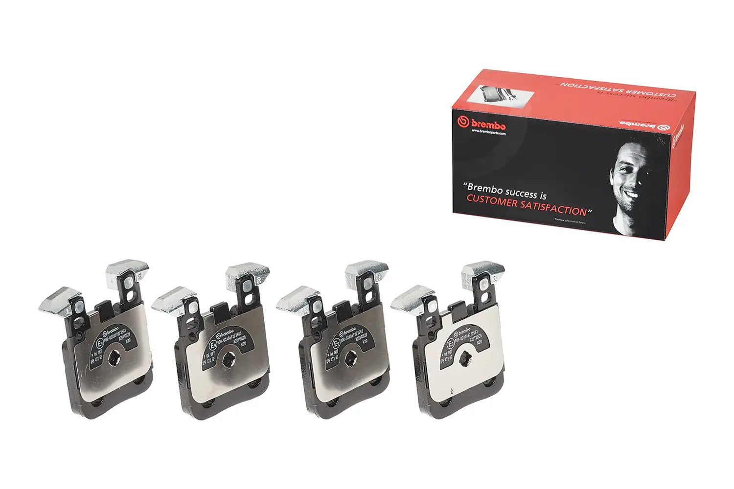 Juego de pastillas de freno BREMBO P 06 087