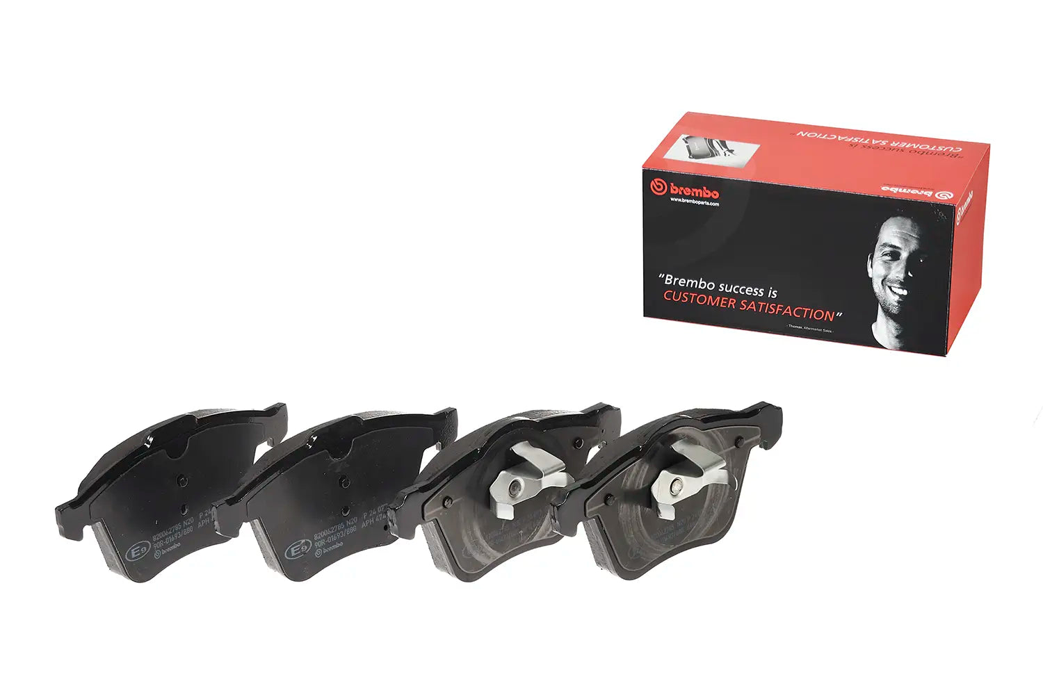 Juego de pastillas de freno BREMBO P 24 077